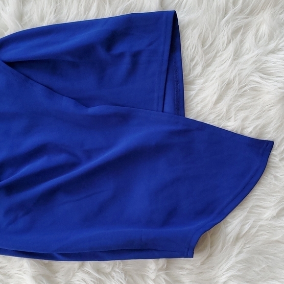 Windsor Blue Wrap Dress - Picture 3 of 4